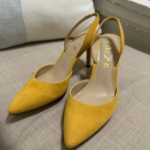 Unisa Mustard Yellow Heels